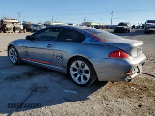 2006 BMW 6 Series 650Ci with VIN WBAEH13476CR49326, listed as a Copart auction lot 86166654 with 120,872 mi miles and Clean Title. Bid and sale history available at carsss.com. Image 2.