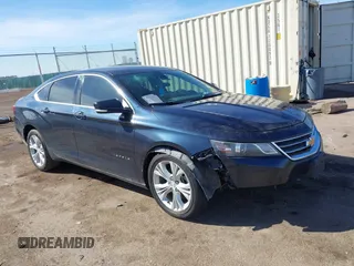 2014 Chevrolet Impala LT with VIN 2G1125S36E9100886, listed as a IAAI auction lot 41764733 with 82,000 mi miles and . Bid and sale history available at DreamBid. Image 1.
