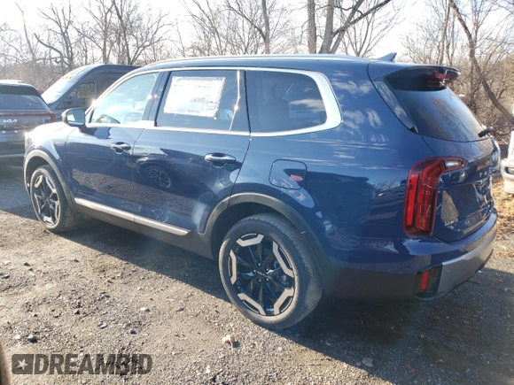 2025 Kia Telluride S with VIN 5XYP64GC0SG571456, listed as a Copart auction lot 84878504 with 9 mi miles and Salvage Title. Bid and sale history available at DreamBid. Image 2.