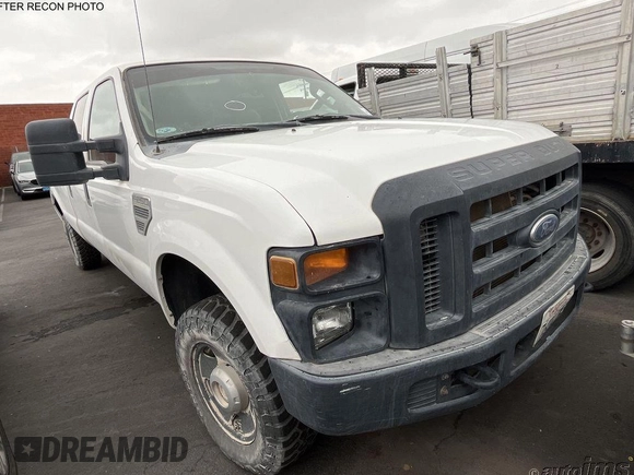 2009 Ford F-250 XL with VIN 1FTSW21529EB11761, listed as a IAAI auction lot 42656062 with 58,624 mi miles and . Bid and sale history available at DreamBid. Image 2.
