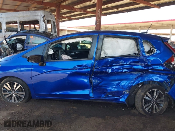 2019 Honda Fit EX with VIN 3HGGK5H83KM715128, listed as a IAAI auction lot 42714559 with 55,855 mi miles and . Bid and sale history available at DreamBid. Image 13.
