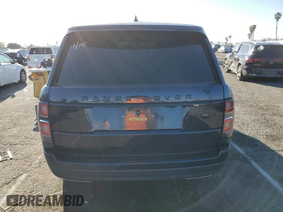 2018 Land Rover Range Rover HSE z VIN SALGS2SV0JA511564, wystawiony jako Copart lot #46635235 z przebiegiem 67 779 mil mil oraz Szkoda całkowita • Salvage title. Historia ofert i sprzedaży dostępna na DreamBid. Obrazek 6.
