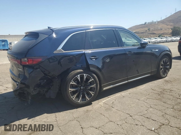 2024 Mazda CX-90 Premium with VIN JM3KKDHA2R1157261, listed as a Copart auction lot 61197825 with 16,682 mi miles and Salvage title. Bid and sale history available at DreamBid. Image 3.