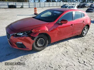 2014 Mazda 3 i Sport with VIN JM1BM1K78E1147603, listed as a Copart auction lot 47890505 with 96,403 mi miles and Salvage Title. Bid and sale history available at carsss.com. Image 1.