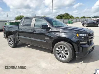2021 Chevrolet Silverado 1500 RST with VIN 3GCPWDED9MG233862, listed as a Copart auction lot 58945824 with 53,566 mi miles and Salvage Title. Bid and sale history available at carsss.com. Image 4.