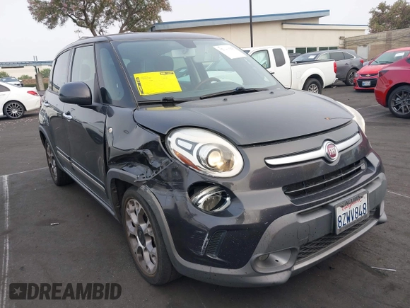 2014 FIAT 500L Trekking с VIN ZFBCFADH9EZ012347, выставлен на аукционе IAAI как лот 42458216 с пробегом 112 781 миль миль и . История ставок и продаж доступна на DreamBid. Изображение 1.