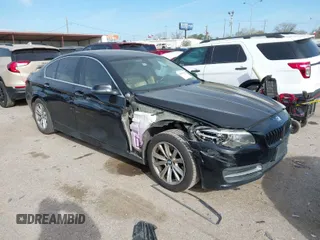 2014 BMW 5 Series 528i with VIN WBA5A5C53ED509116, listed as a IAAI auction lot 41818466 with 164,376 mi miles. Bid and sale history available at carsss.com. Image 1.