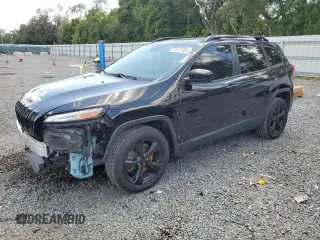 2018 Jeep Cherokee Latitude with VIN 1C4PJLCB9JD587366, listed as a Copart auction lot 62137485 with 126,069 mi miles and Salvage title. Bid and sale history available at DreamBid. Image 1.