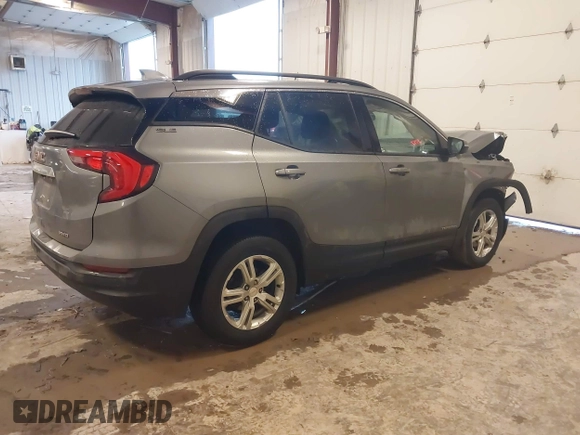 2020 GMC Terrain SLE with VIN 3GKALTEV0LL112598, listed as a IAAI auction lot 41480433 with 57,890 mi miles. Bid and sale history available at carsss.com. Image 4.