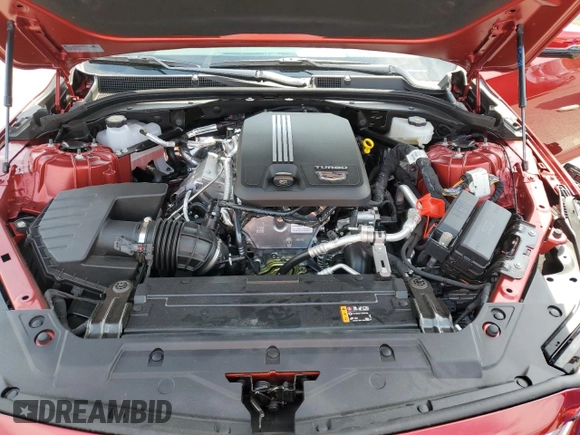 2025 Cadillac CT5 Premium Luxury with VIN 1G6DS5RKXS0109892, listed as a Copart auction lot 61814765 with 1,403 mi miles and Salvage title. Bid and sale history available at DreamBid. Image 11.