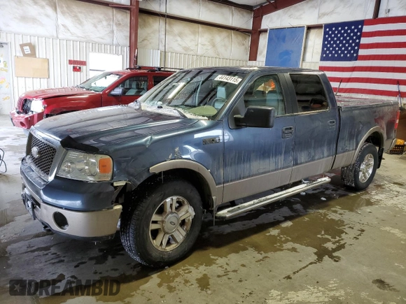 2006 Ford F-150 XLT with VIN 1FTPW14V46KD40984, listed as a Copart auction lot 44143115 with 163,856 mi miles and Clean Title. Bid and sale history available at carsss.com. Image 1.
