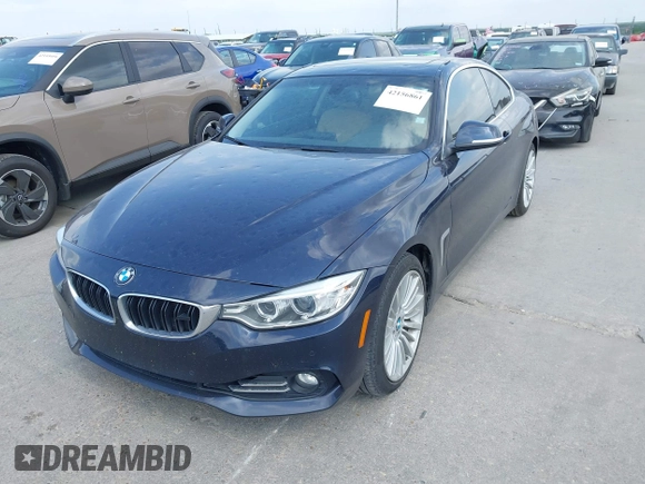 2015 BMW 4 Series 428i with VIN WBA3N3C5XFK234213, listed as a IAAI auction lot 42156861 with 60,324 mi miles and . Bid and sale history available at DreamBid. Image 18.