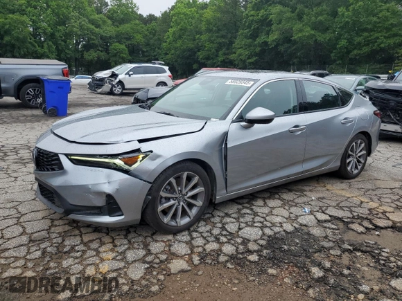 2023 Acura Integra with VIN 19UDE4H23PA005781, listed as a Copart auction lot 58029345 with 52,319 mi miles and Salvage title. Bid and sale history available at DreamBid. Image 1.