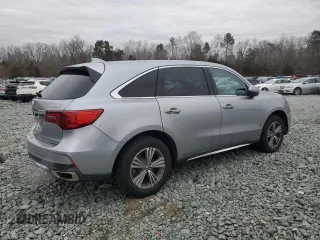 2019 Acura MDX with VIN 5J8YD3H37KL003858, listed as a Copart auction lot 88887355 with 101,879 mi miles and Salvage Title. Bid and sale history available at carsss.com. Image 3.