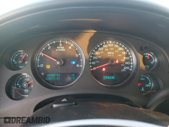 2013 GMC Yukon XL SLT with VIN 1GKS2KE76DR330896, listed as a Copart auction lot 81113974 with 105,075 mi miles and Salvage Title. Bid and sale history available at carsss.com. Image 9.