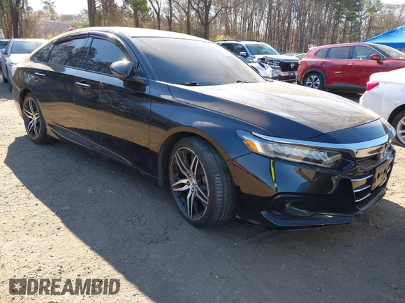 2021 Honda Accord Touring with VIN 1HGCV2F91MA022025, listed as a IAAI auction lot 42048514 with 47,630 mi miles and . Bid and sale history available at DreamBid. Image 1.