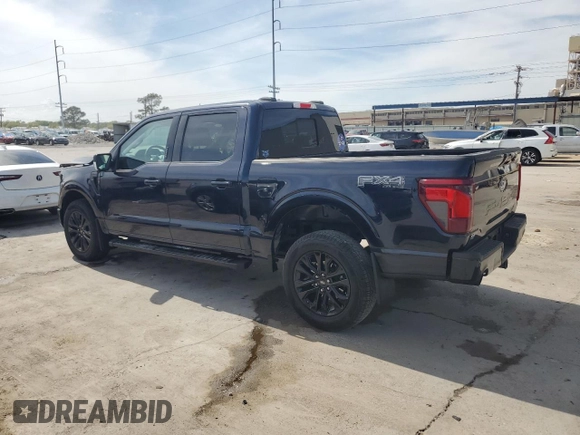 2024 Ford F-150 XLT with VIN 1FTFW3L53RFA12817, listed as a Copart auction lot 50552355 with 5,007 mi miles and Salvage Title. Bid and sale history available at carsss.com. Image 2.