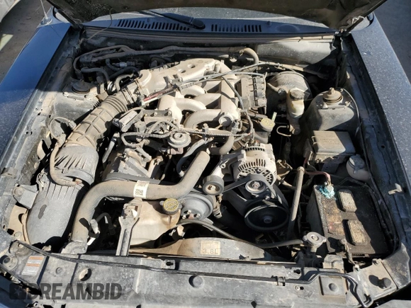 2000 Ford Mustang with VIN 1FAFP4044YF256429, listed as a Copart auction lot 44818895 with Not provided miles and Salvage title. Bid and sale history available at DreamBid. Image 11.