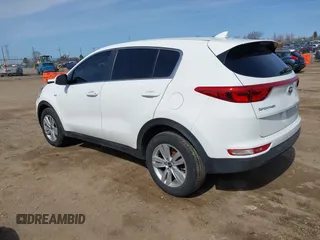 2018 Kia Sportage LX with VIN KNDPMCAC8J7372403, listed as a IAAI auction lot 41763496 with 92,651 mi miles and . Bid and sale history available at carsss.com. Image 3.