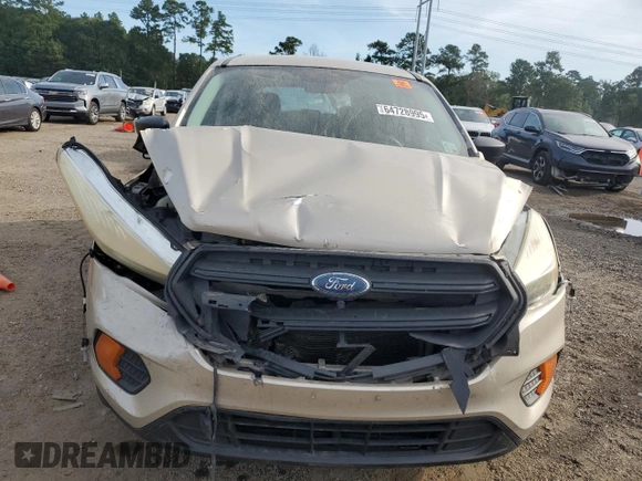 2017 Ford Escape S с VIN 1FMCU0F7XHUD72614, выставлен на аукционе Copart как лот 64728995 с пробегом Не указан миль и Списание • Salvage title. История ставок и продаж доступна на DreamBid. Изображение 5.