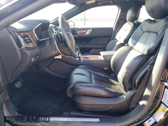 2017 LINCOLN CONTINENTL SELECT with VIN 1LN6L9TP5H5611991, listed as a Copart auction lot 77345324 with 85,764 mi miles and Salvage Title. Bid and sale history available at DreamBid. Image 7.