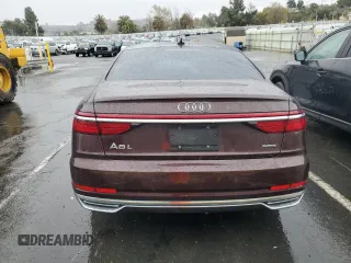 2019 Audi A8 L with VIN WAU8DAF82KN009487, listed as a Copart auction lot 48013045 with 44,362 mi miles and Clean Title. Bid and sale history available at carsss.com. Image 6.