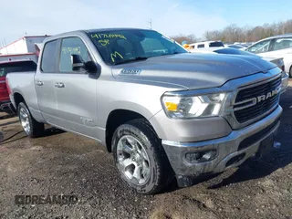 2020 Ram 1500 Big Horn with VIN 1C6SRFBT5LN224131, listed as a IAAI auction lot 41741442 with 61,718 mi miles. Bid and sale history available at carsss.com. Image 1.