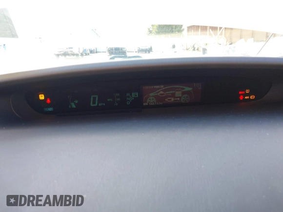 2010 Toyota Prius II with VIN JTDKN3DU7A5053503, listed as a IAAI auction lot 41518752 with 166,155 mi miles. Bid and sale history available at carsss.com. Image 7.