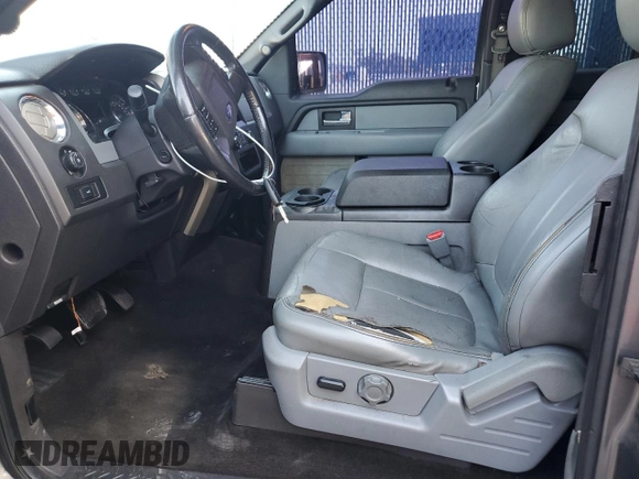 2014 Ford F-150 XL with VIN 1FTFX1EF9EFB27276, listed as a Copart auction lot 60633735 with 131,693 mi miles and Salvage title. Bid and sale history available at DreamBid. Image 7.