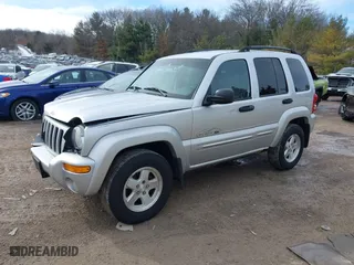 2003 Jeep Liberty Limited with VIN 1J4GL58K43W631080, listed as a IAAI auction lot 41638881 with 178,970 mi miles. Bid and sale history available at carsss.com. Image 17.