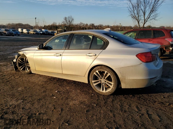 2013 BMW 3 Series 328i xDrive with VIN WBA3B5G51DNS05662, listed as a Copart auction lot 41979335 with 133,379 mi miles and Salvage Title. Bid and sale history available at carsss.com. Image 2.