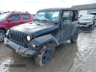 2018 Jeep Wrangler Sport S with VIN 1C4GJXAG4JW168920, listed as a IAAI auction lot 41457619 with 84,053 mi miles and . Bid and sale history available at DreamBid. Image 17.