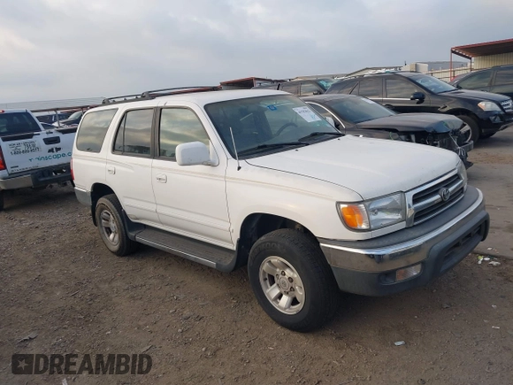 1999 Toyota 4Runner SR5 with VIN JT3GN86R5X0098655, listed as a IAAI auction lot 41783623 with 238,768 mi miles and . Bid and sale history available at DreamBid. Image 1.