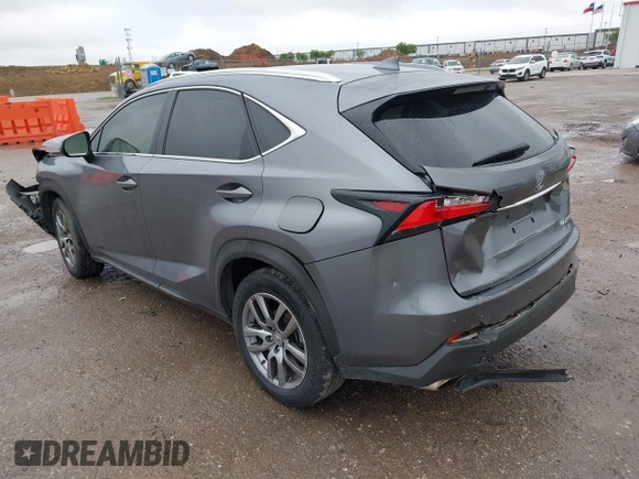 2016 Lexus NX 200t with VIN JTJYARBZXG2039142, listed as a IAAI auction lot 41968135 with 112,186 mi miles. Bid and sale history available at carsss.com. Image 3.