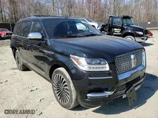 2021 Lincoln Navigator Black Label with VIN 5LMJJ2TT6MEL20329, listed as a Copart auction lot 49008805 with 51,152 mi miles and Salvage Title. Bid and sale history available at carsss.com. Image 12.