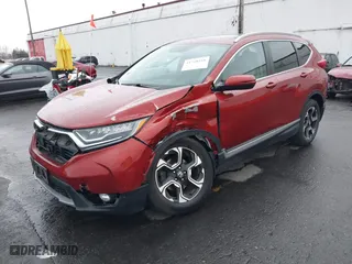 2017 Honda CR-V Touring with VIN 2HKRW2H9XHH683988, listed as a IAAI auction lot 41740218 with 55,488 mi miles. Bid and sale history available at carsss.com. Image 18.