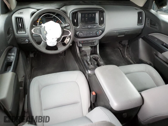 2021 Chevrolet Colorado 4WD Work Truck with VIN 1GCGTBEN5M1234902, listed as a Copart auction lot 44819885 with 58,132 mi miles and Salvage title. Bid and sale history available at DreamBid. Image 8.
