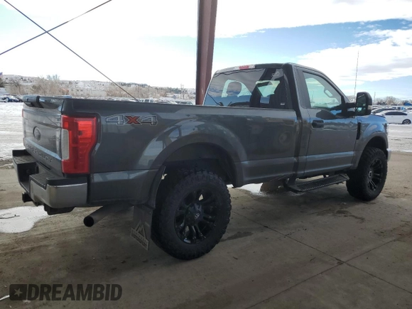 2019 Ford Super Duty F-250 SRW XL with VIN 1FTBF2B68KEC64836, listed as a Copart auction lot 88289815 with 57,193 mi miles and Salvage Title. Bid and sale history available at carsss.com. Image 3.