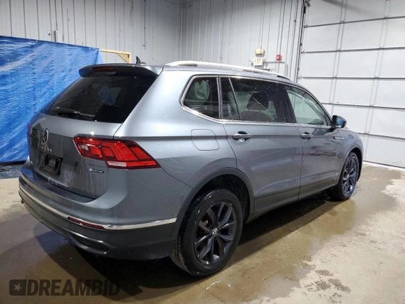 2022 Volkswagen Tiguan SE с VIN 3VV2B7AX1NM096413, выставлен на аукционе Copart как лот 52324315 с пробегом 28 937 миль миль и Списание • Salvage title. История ставок и продаж доступна на DreamBid. Изображение 3.