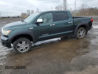 2008 Toyota Tundra Limited z VIN 5TFDV58118X047456, wystawiony jako Copart lot #55741715 z przebiegiem 203 634 mil mil oraz Szkoda całkowita • Salvage title. Historia ofert i sprzedaży dostępna na DreamBid. Obrazek 1.