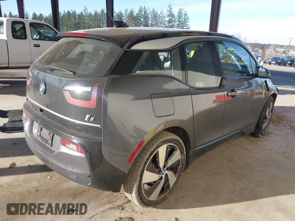 2019 BMW i3 with VIN WBY8P4C51K7E52192, listed as a IAAI auction lot 41696266 with 44,030 mi miles and . Bid and sale history available at DreamBid. Image 4.