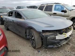2024 Lucid Air Touring with VIN 50EA1TEA7RA003002, listed as a Copart auction lot 44193115 with 517 mi miles and Salvage Title. Bid and sale history available at carsss.com. Image 4.
