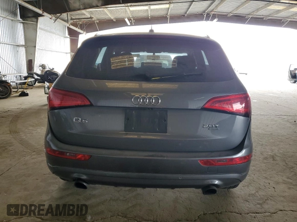 2014 Audi Q5 Premium Plus with VIN WA1LFAFP8EA060500, listed as a Copart auction lot 62337165 with 97,598 mi miles and Salvage title. Bid and sale history available at DreamBid. Image 6.
