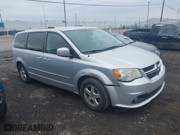 2011 Dodge Grand Caravan Crew with VIN 2D4RN5DGXBR678747, listed as a IAAI auction lot 41899883 with 196,100 mi miles and . Bid and sale history available at DreamBid. Image 1.
