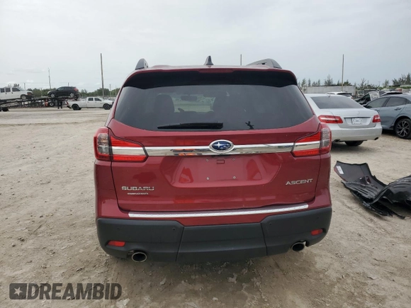 2019 Subaru Ascent Premium with VIN 4S4WMAFD0K3416738, listed as a Copart auction lot 59711005 with 12,751 mi miles and Salvage title. Bid and sale history available at DreamBid. Image 6.