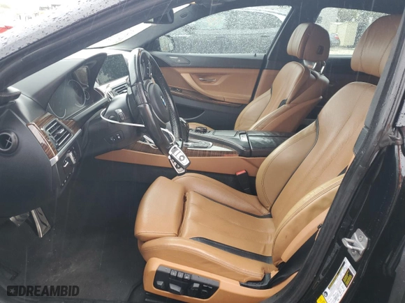 2016 BMW 6 Series 640i xDrive with VIN WBA6D2C52GGT65750, listed as a Copart auction lot 47194754 with 68,919 mi miles. Bid and sale history available at carsss.com. Image 7.