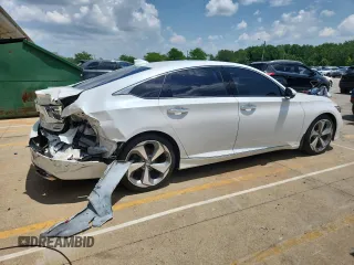 2019 Honda Accord Touring with VIN 1HGCV2F98KA007468, listed as a Copart auction lot 61555455 with 93,049 mi miles and Salvage title. Bid and sale history available at DreamBid. Image 3.