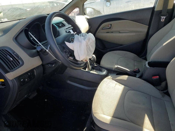 2015 Kia Rio EX with VIN KNADN4A33F6480556, listed as a Copart auction lot 79883294 with 141,136 mi miles and Salvage Title. Bid and sale history available at carsss.com. Image 7.