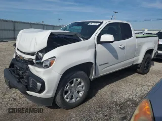 2022 Chevrolet Colorado 2WD LT with VIN 1GCHSCEAXN1197079, listed as a Copart auction lot 52360805 with 36,577 mi miles and Clean Title. Bid and sale history available at carsss.com. Image 1.