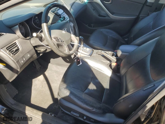 2013 Hyundai Elantra GLS PZEV with VIN KMHDH4AE8DU693485, listed as a Copart auction lot 50629015 with 94,808 mi miles and Salvage Title. Bid and sale history available at carsss.com. Image 7.